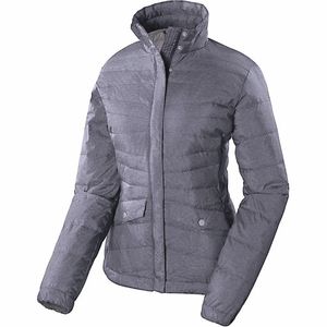 Sierra Designs Gray Woman's DriDown  Jacket Drawstring Hem  Size S